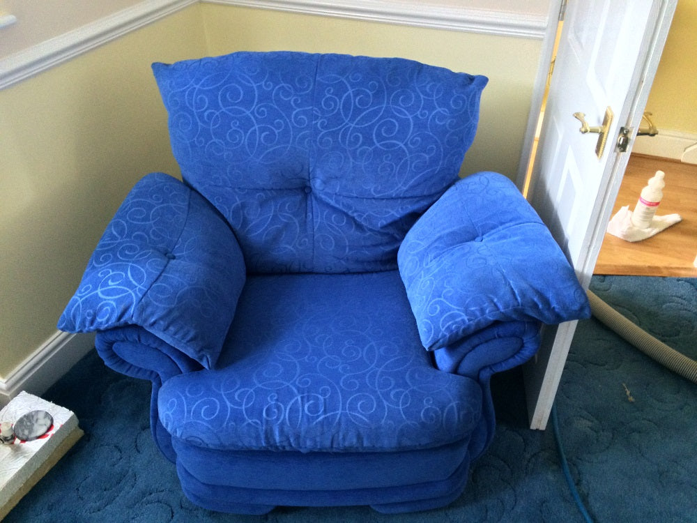 fauteuil après nettoyage